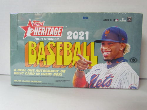 2021 Topps Heritage High Number Series Baseball Hobby Box
