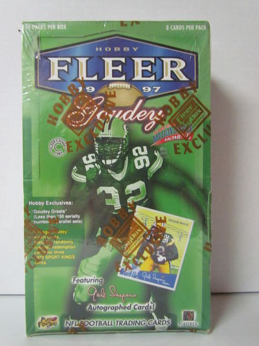1997 Fleer Goudey Football Hobby Box