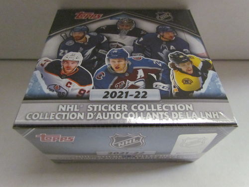 2021/22 Topps Sticker Hockey Hobby Box