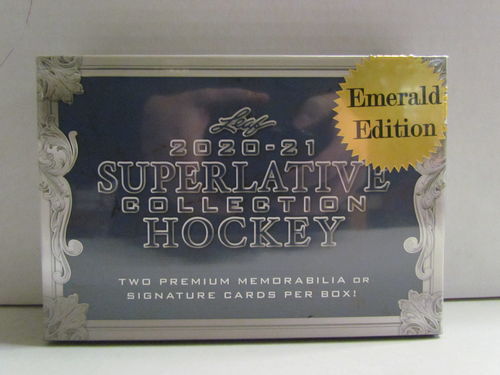 2020/21 Leaf Superlative Hockey Emerald Edition Hobby Box