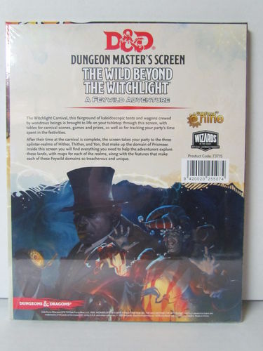Dungeons & Dragons 5E: The Wild Beyond Witchlight Dungeon Master's Screen