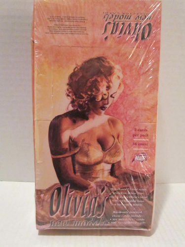 Comic Images Olivia's New Models Trading Cards Box (shrinkwrap issue)