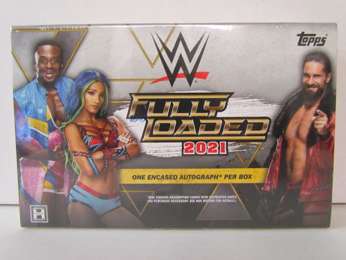 2021 Topps WWE Fully Loaded Wrestling Trading Cards Hobby Box