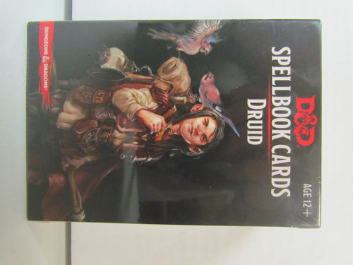 Dungeons & Dragons Spellbook Cards Deck DRUID