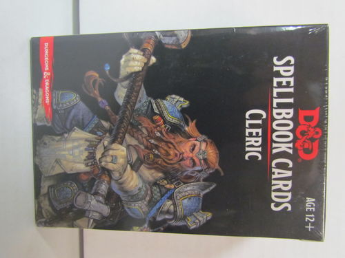 Dungeons & Dragons Spellbook Cards Deck CLERIC