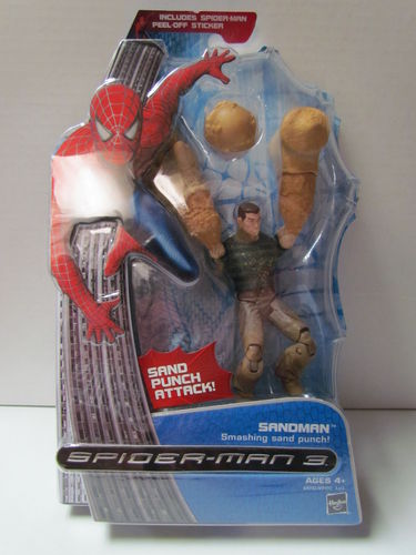 Hasbro Spider-man 3 SANDMAN Smashing Sand Punch Figure