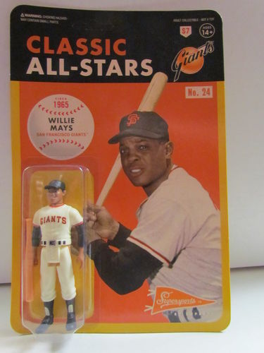 WILLIE MAYS ReAction Super 7 Classic All-Stars Figure