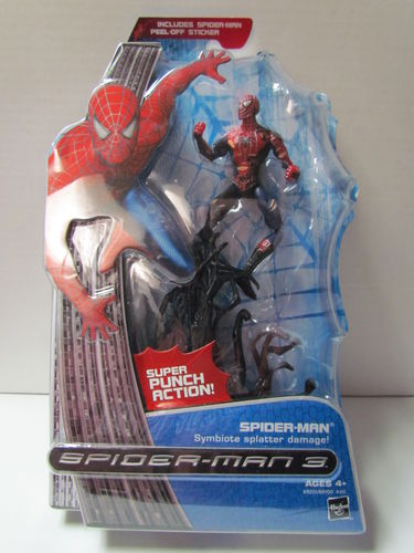 Hasbro Spider-man 3 SPIDER-MAN Symbiote Splatter Damage Figure