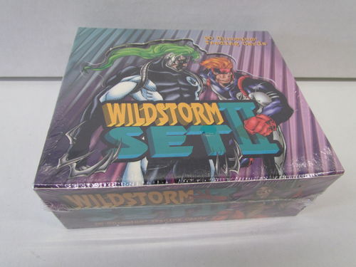 Image WILDSTORM SET TWO Chromium Trading Cards  Hobby Box