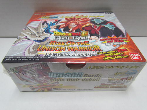 Dragon Ball Super TCG: Unison Warrior Series 1 Booster Box RISE OF THE UNISON WARRIOR (2nd Ed)