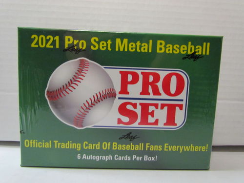 2021 Leaf Pro Set Metal Baseball Hobby Box