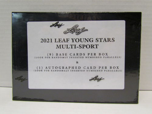 2021 Leaf Young Stars Multi-Sport Hobby Box