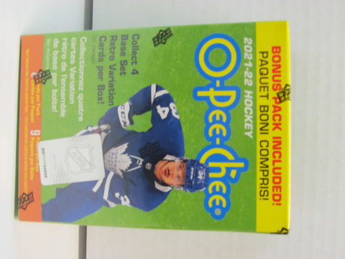 2021/22 Upper Deck O-Pee-Chee (OPC) Hockey Blaster Box