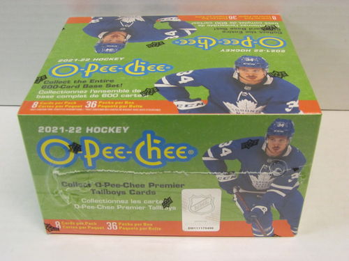 2021/22 Upper Deck O-Pee-Chee (OPC) Hockey Retail Box