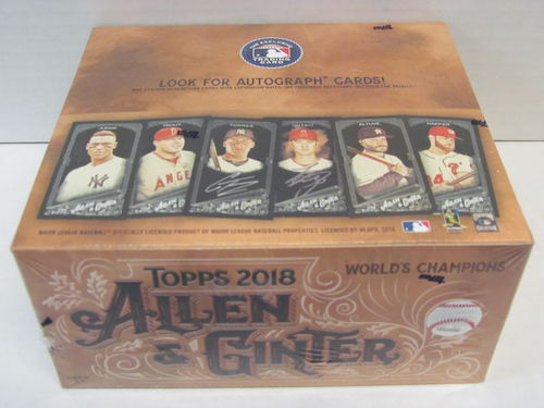 2018 Topps Allen & Ginter X Baseball Hobby Box