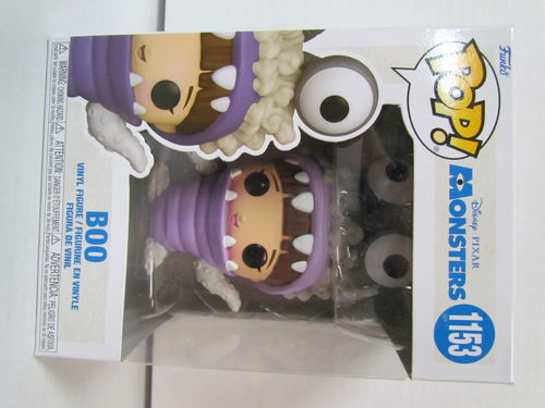 Funko POP! Disney 1153 Vinyl Bobblehead Monsters Inc 20th BOO with Hood Up
