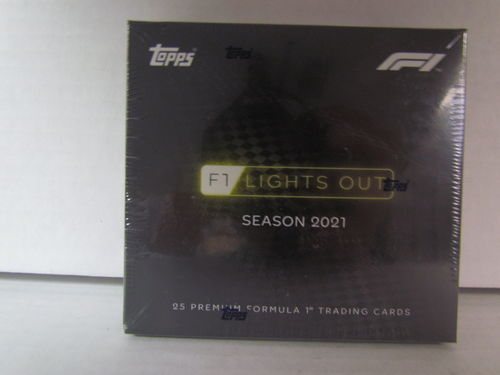 2021 Topps Formula One Lights Out Racing Box
