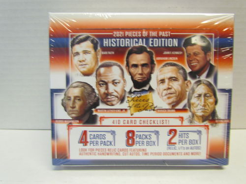 Super Break Pieces of the Past 2021 Historical Edition Hobby Box