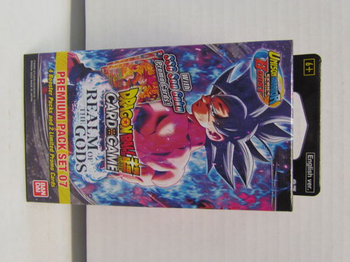 Dragon Ball Super TCG: Unison Warrior Series 7 Premium Pack REALM OF THE GODS