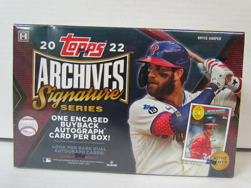 2022 Topps Archives Signature Series Active Player Edition Baseball Hobby Box