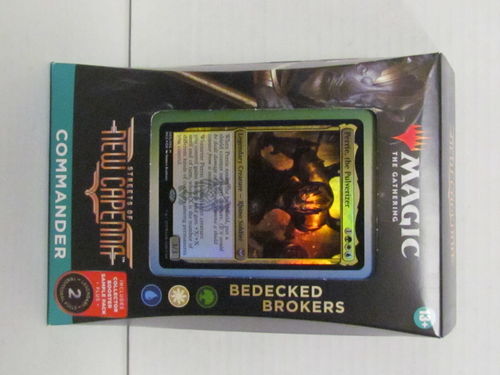 Magic the Gathering Streets of New Capenna Commander Deck BEDECKED BROKERS