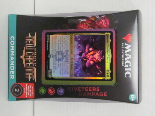 Magic the Gathering Streets of New Capenna Commander Deck RIVETEERS RAMPAGE