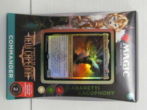 Magic the Gathering Streets of New Capenna Commander Deck CABARETTI CACOPHONY