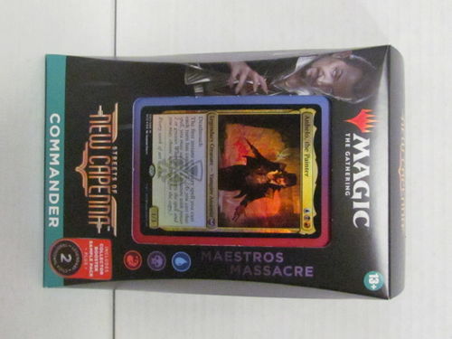 Magic the Gathering Streets of New Capenna Commander Deck MAESTROS MASSACRE