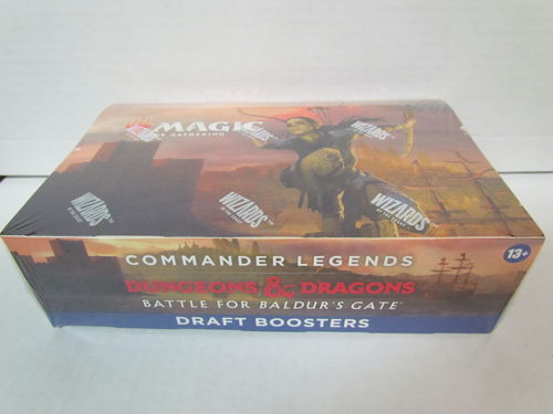 Magic the Gathering Commander Legends Battle for Baldur's Gate Draft Booster Box