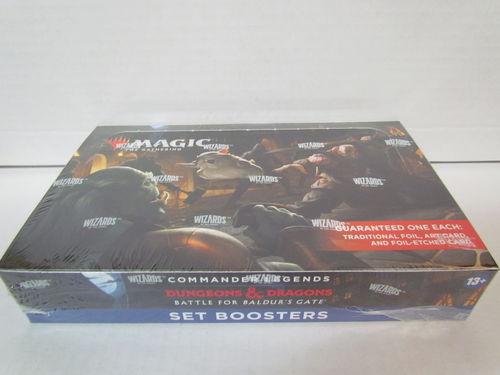 Magic the Gathering Commander Legends Battle for Baldur's Gate Set Booster Box
