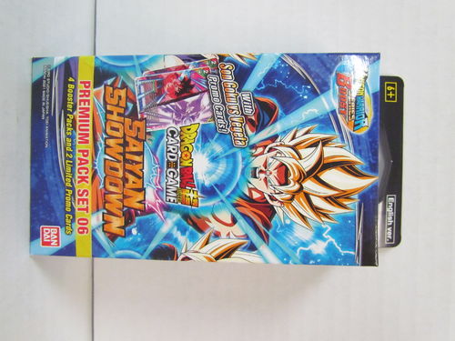 Dragon Ball Super TCG: Unison Warrior Series 6 Premium Pack SAIYAN SHOWDOWN