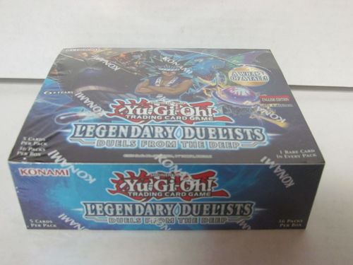 YuGiOh Legendary Duelists Duels drom the Deep 1st Edition Booster Box
