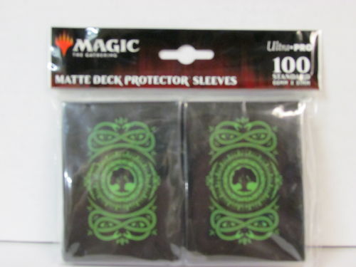 Ultra Pro Deck Protecters Pro Matte 100 count package Magic Mana 7 Forest #19247