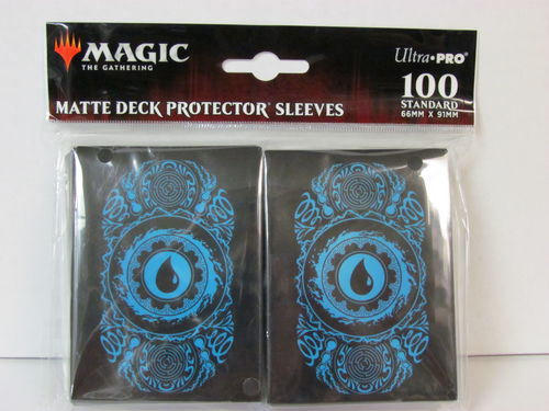 Ultra Pro Deck Protecters Pro Matte 100 count package Magic Mana 7 Island #19244