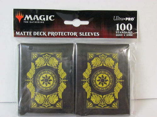 Ultra Pro Deck Protecters Pro Matte 100 count package Magic Mana 7 Plains #19243