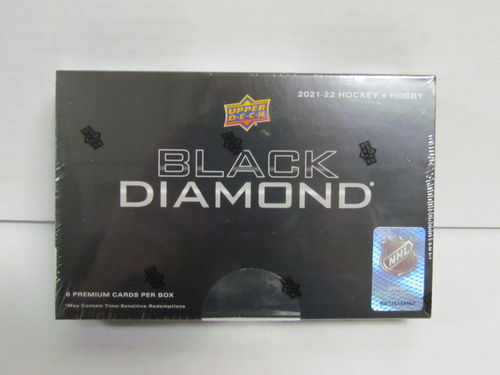2021/22 Upper Deck Black Diamond Hockey Hobby Box