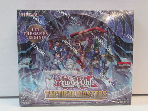 YuGiOh Tactical Masters 1st Edition Booster Box