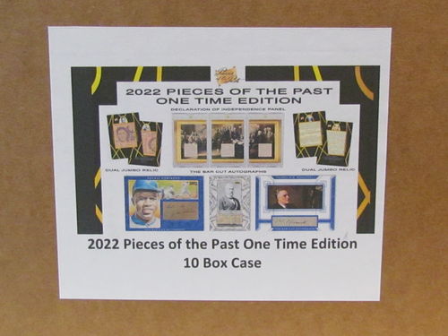 Super Break Pieces of the Past 2022 One Time Edition Series 1 Hobby Case