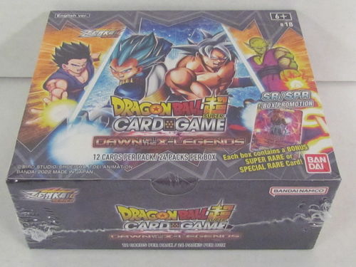 Dragon Ball Super TCG: Zenkai Series 1 Booster Box DAWN OF THE Z-LEGENDS