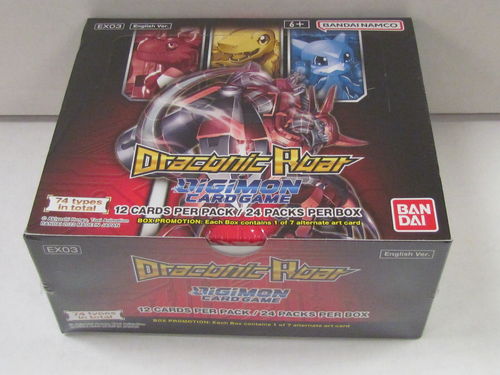 Bandai Digimon Card Game Draconic Roar Booster Box
