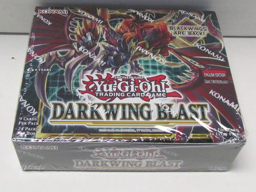 YuGiOh Darkwing Blast 1st Edition Booster Box