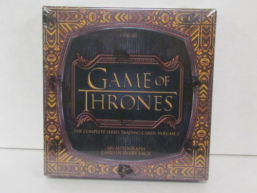 Rittenhouse Game of Thrones Complete Series Volume 2 Trading Cards Hobby Box