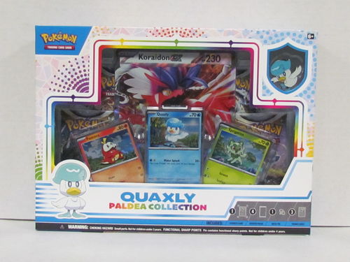 Pokemon Paldea Collection Box QUAXLY (Koraidon)