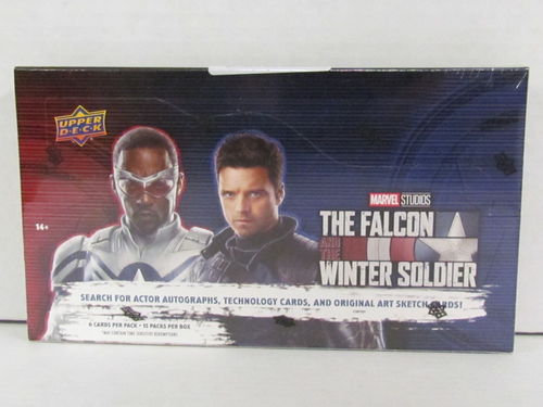 Upper Deck Marvel 2022 The Falcon and the Winter Soldier Trading Cards Hobby Box