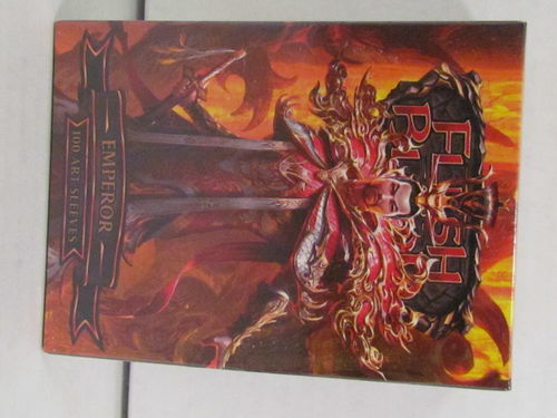 Dragon Shield Card Sleeves 100 count box FLESH AND BLOOD EMPORER Art AT-16070