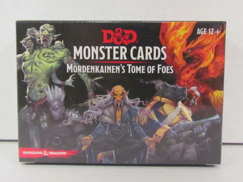 Dungeons & Dragons Monster Cards MORDENKAINEN'S TOME OF FOES