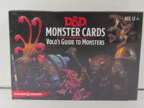 Dungeons & Dragons Monster Cards VOLO'S GUIDE TO MONSTERS