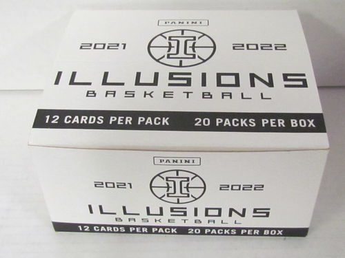 2021/22 Panini Illusions Basketball Fat Pack Box