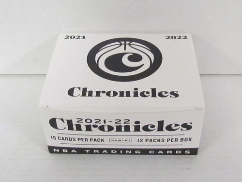 2021/22 Panini Chronicles Basketball Fat Pack Box