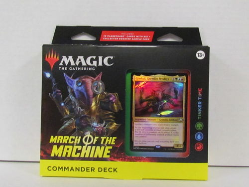 Magic the Gathering March of the Machine Commander Deck TINKER TIME